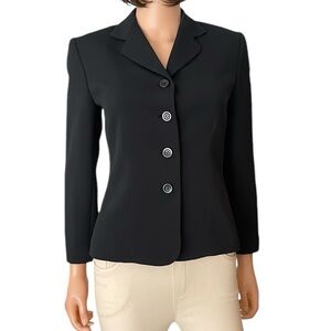 Vintage Alex Garfield black blazer made in USA